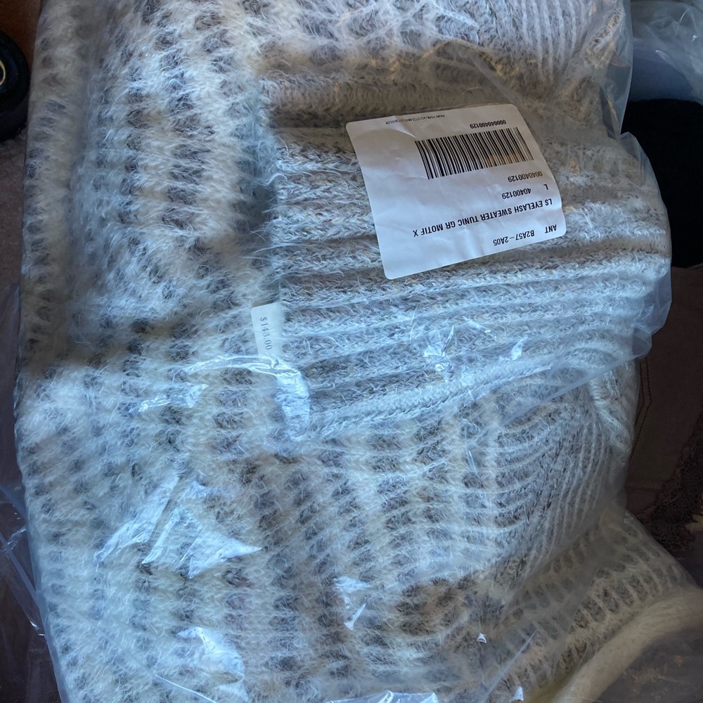Anthropologie sleeping on snow tunic sweater dress - Picture 3 of 3